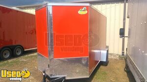 NEW BUILDOUTS - 2021 7' x 12' RED Snowball Shaved Ice + Hotdog Concession Trailers