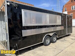 Well Equipped- 2018 - 8.5' x 24' Kitchen Food Concession Trailer