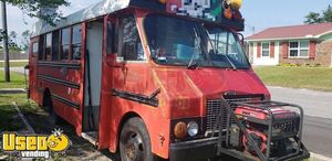24' Chevrolet P30 Used Food Truck / Mobile Kitchen Unit with Fire Suppression System