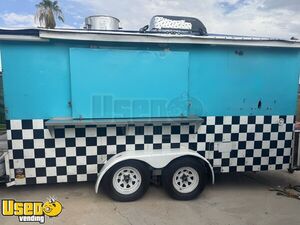 2018 5' x 14' Kitchen Food Concession Trailer Mobile Vending Unit