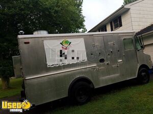 Used GMC Diesel Step Van Kitchen Food Truck with Pro Fire Suppression System