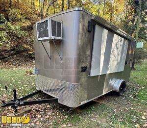 2023 7' x 14' Food Concession Trailer Mobile Vending Unit