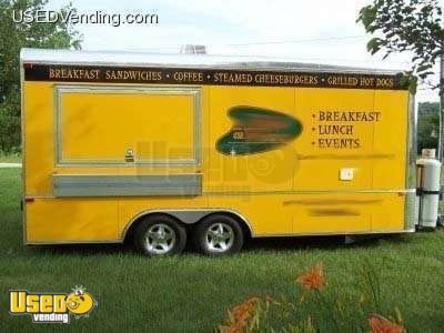 2010 Best Built 8.5 x 18 Dual Axle Concession Trailer