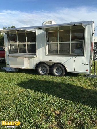 2016 LOOK 8.5' x 16' Mobile Bakery Concession Trailer