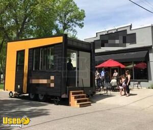 2017 - 8' x 18' Custom Unique Food Concession Trailer Mobile Kitchen Loaded