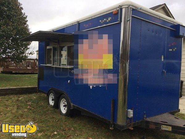 7' x 14' Food Concession Trailer