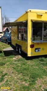 Used Shaved Ice Festival Food Concession Trailer / Snowball Business