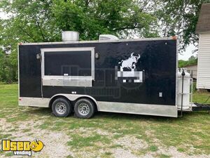 2017 8 x 16' Food Concession Trailer Mobile Kitchen Unit