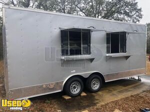 2020 - 8.5' x 18' Snapper Kitchen Food Concession Trailer with Pro-Fire