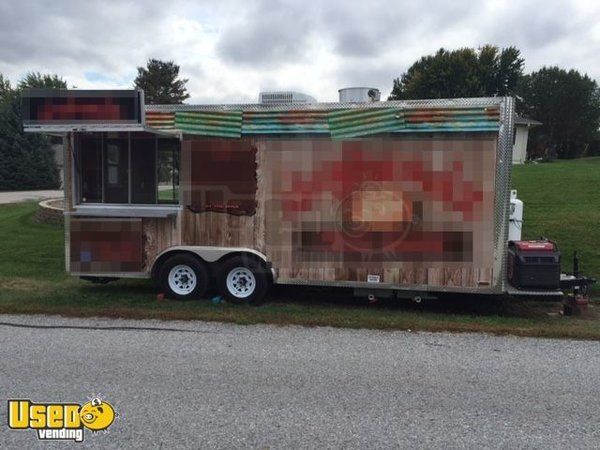 2015 - 8.5' x 20' Pizza Concession Trailer