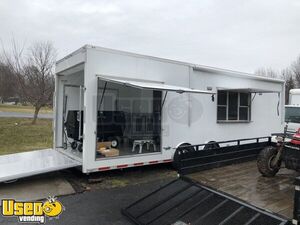 2017 - 8.5' x 28' ATC BBQ Trailer with 2008 Isuzu Truck and Additional Trailer