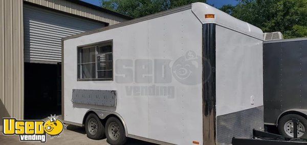 2019 8’ x 16’ Food Concession Trailer with Pro Fire Suppression