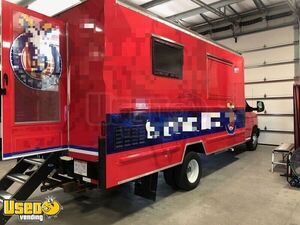 Lightly Used 2017 16' GMC G3500 Savana Cutaway Mobile Kitchen Food Truck