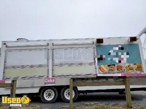 Well-Equipped 2003 - 21' Mobile Food Concession Trailer with Pro-Fire