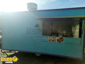 2015 8' x 16' Concession Food Trailer | Mobile Food Unit