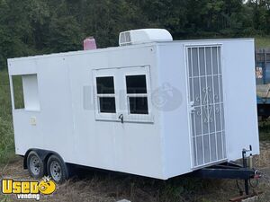 2019 8' x 16' Lightly Used Wood-Fired Pizza Concession Vending Trailer