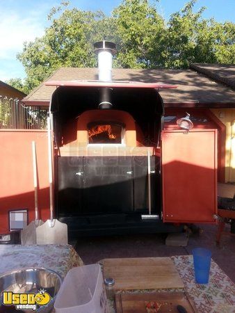 Wood Fired Pizza Oven Trailer