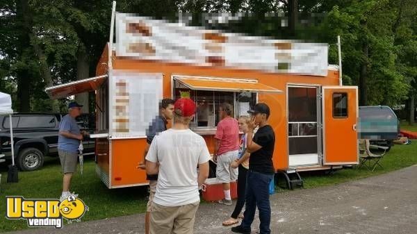 8' x 20' Food Concession Trailer