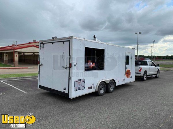 8.5' x 20' BBQ Concession Trailer