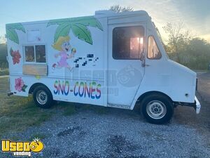 GM Utilimaster Shaved Ice Snowball Snow Cone Raspados Concession Vending Truck