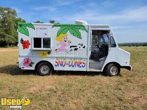 GM Utilimaster Shaved Ice Snowball Snow Cone Raspados Concession Vending Truck