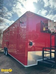 2023 8.5' x 18' Kitchen Food Concession Trailer with Pro-Fire System