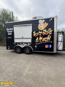 2020 8.5   x 14   Kitchen Food Concession Trailer with Fire Suppression System