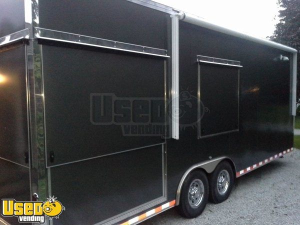 2015 - 8.6' x 24' BBQ Concession Trailer