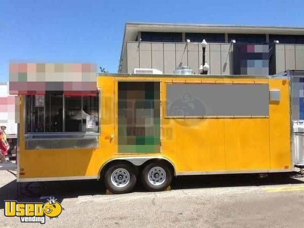 2012 - 8.5' x 22' Food Concession Trailer with Bathroom