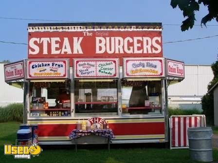 Concession Trailer & Diesel Concession Truck