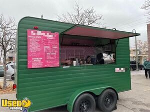 Custom-Built 2022 7.5' x 14' Mobile Espresso - Coffee Concession Trailer