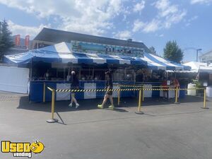 Turnkey - 2019 8' x 24' Food Concession Trailer and 12   x 32   Tent