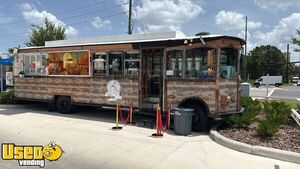 Turnkey - Trolley Bus Coffee Shop Mobile Beverage Concession Unit