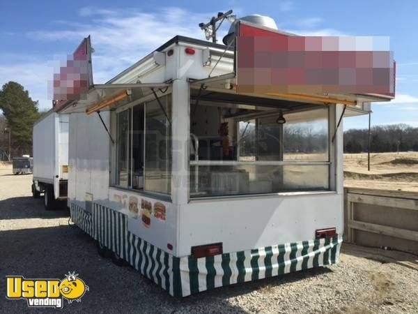 7.5' x 18' Food Concession Trailer