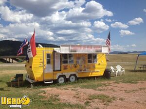 Self-Contained Turnkey 8' x 19' Food Concession Trailer with Bathroom