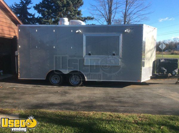 2017 - 8.5' x 18' Food Concession Trailer