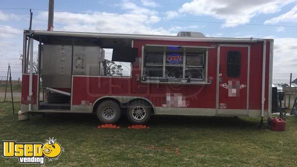 8.5' x 24' Concession Trailer with Porch