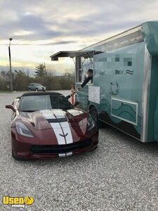 Low Mileage 2017 24' Chevrolet Express Coffee Truck / Used Mobile Cafe