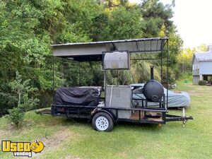 Open BBQ Smoker Grill / Crawfish Crab Seafood Boil Tailgating Trailer