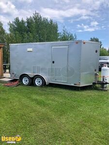2017 14' Cargo Enclosed Kitchen Unit with Nice and Clean Interior