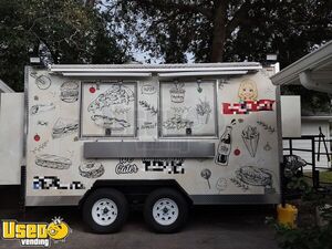 Like New - 2023 8' x 14' Kitchen Food Trailer | Food Concession Trailer