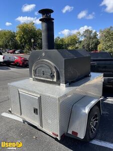 2022 - Brick Oven Pizza Trailer Mobile Food Concession Unit