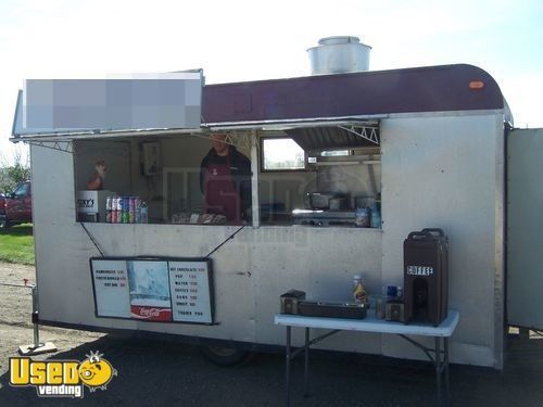 7' x 14' Food Concession Trailer