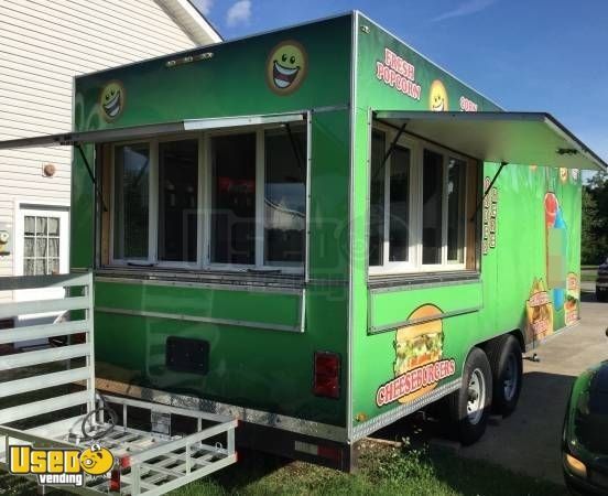 8' x 20' Food Concession Trailer