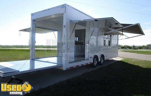 NEW 2018 - 8.5' x 28' Food Concession Trailer with Porch