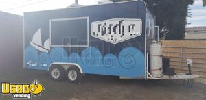 2015 8.5' x 18' Professional Mobile Kitchen / Food Concession Trailer