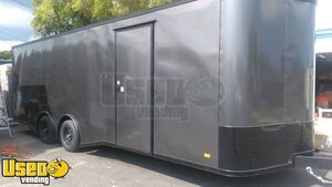 NEW BUILDOUT 2021 8.5' x 24' Mobile Kitchen Concession Trailer w/ Blackout Trim