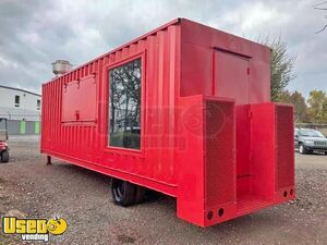 Fully Loaded - Shipping Container Food Concession Trailer