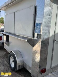 Ready to Complete 7' x 10' Mobile Food Concession Trailer