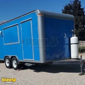 2009 - 8' x 16' Mobile Food Unit | Food Concession Trailer with Pro-Fire System